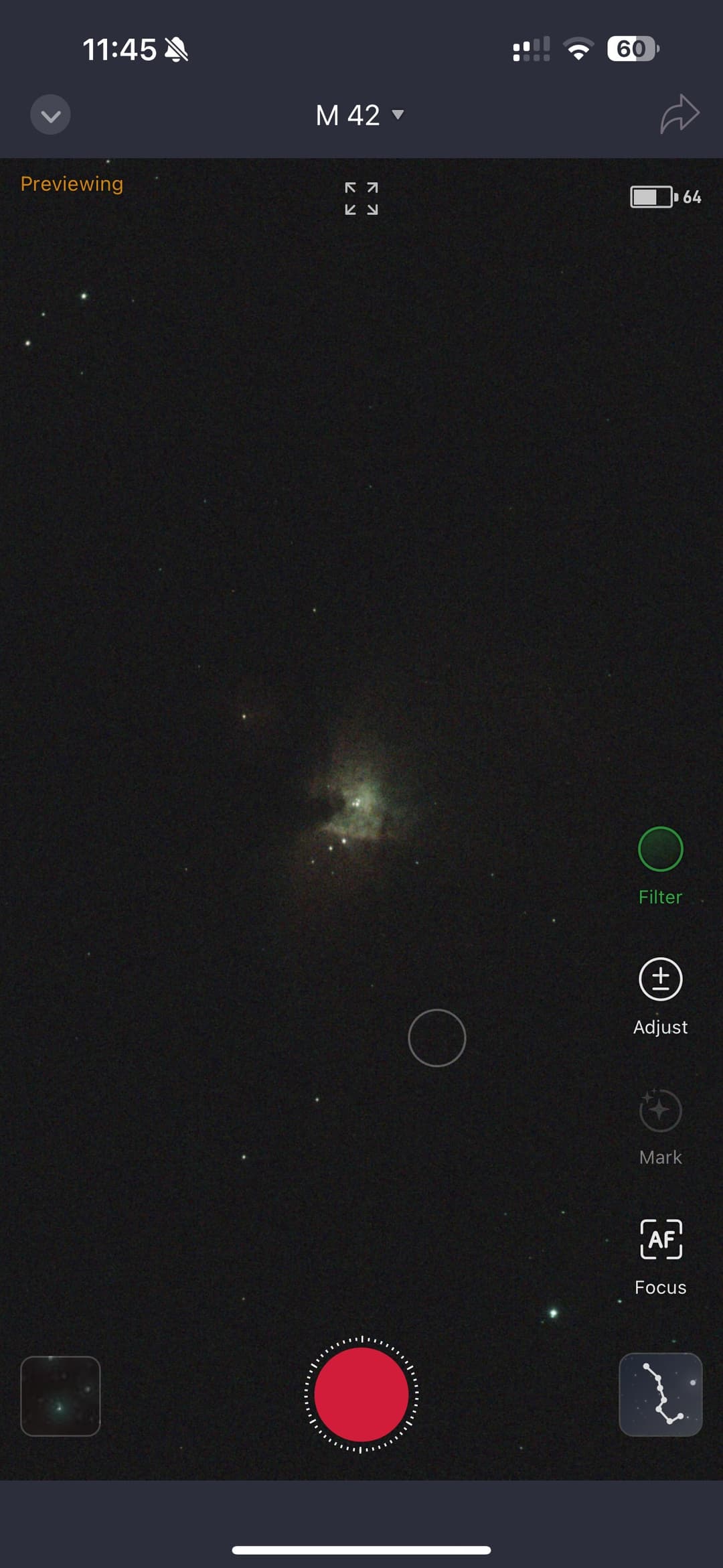 M42 - live view