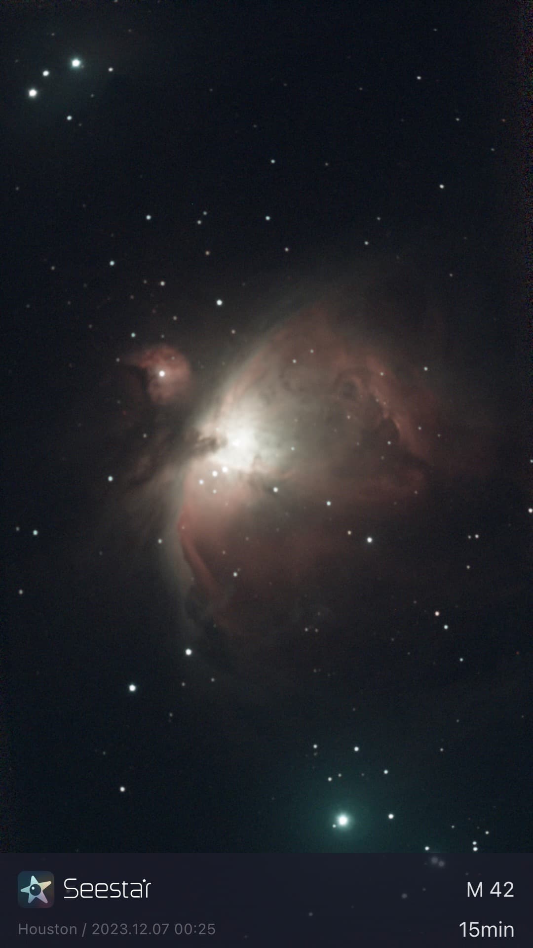 M42 - 15 minutes